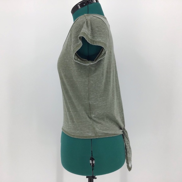 Jack by BB Dakota Cross My Heart Burnout Tee, S - Picture 5 of 16